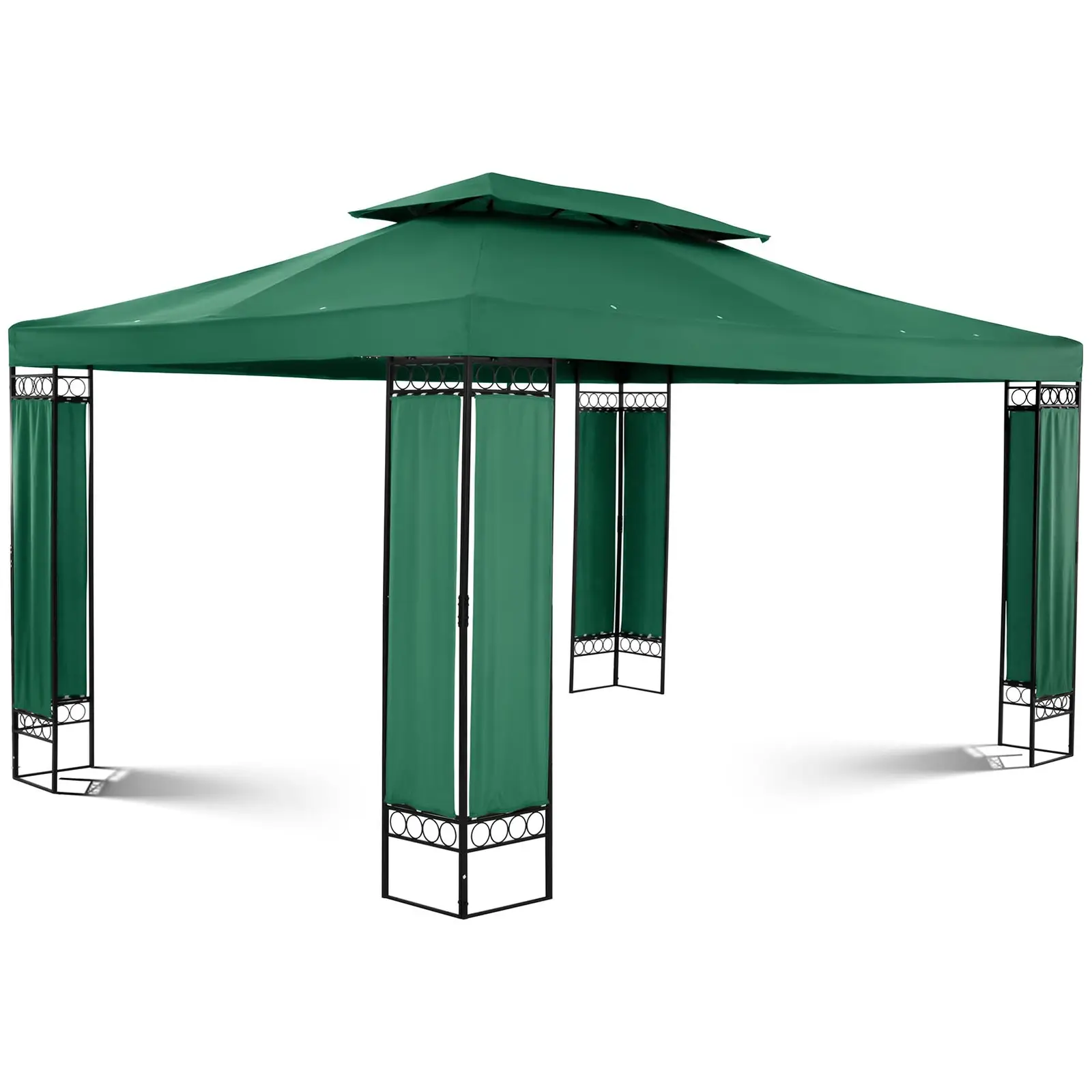 Garden Pavilion - 3 x 4 m - 160 g/m² - dark green