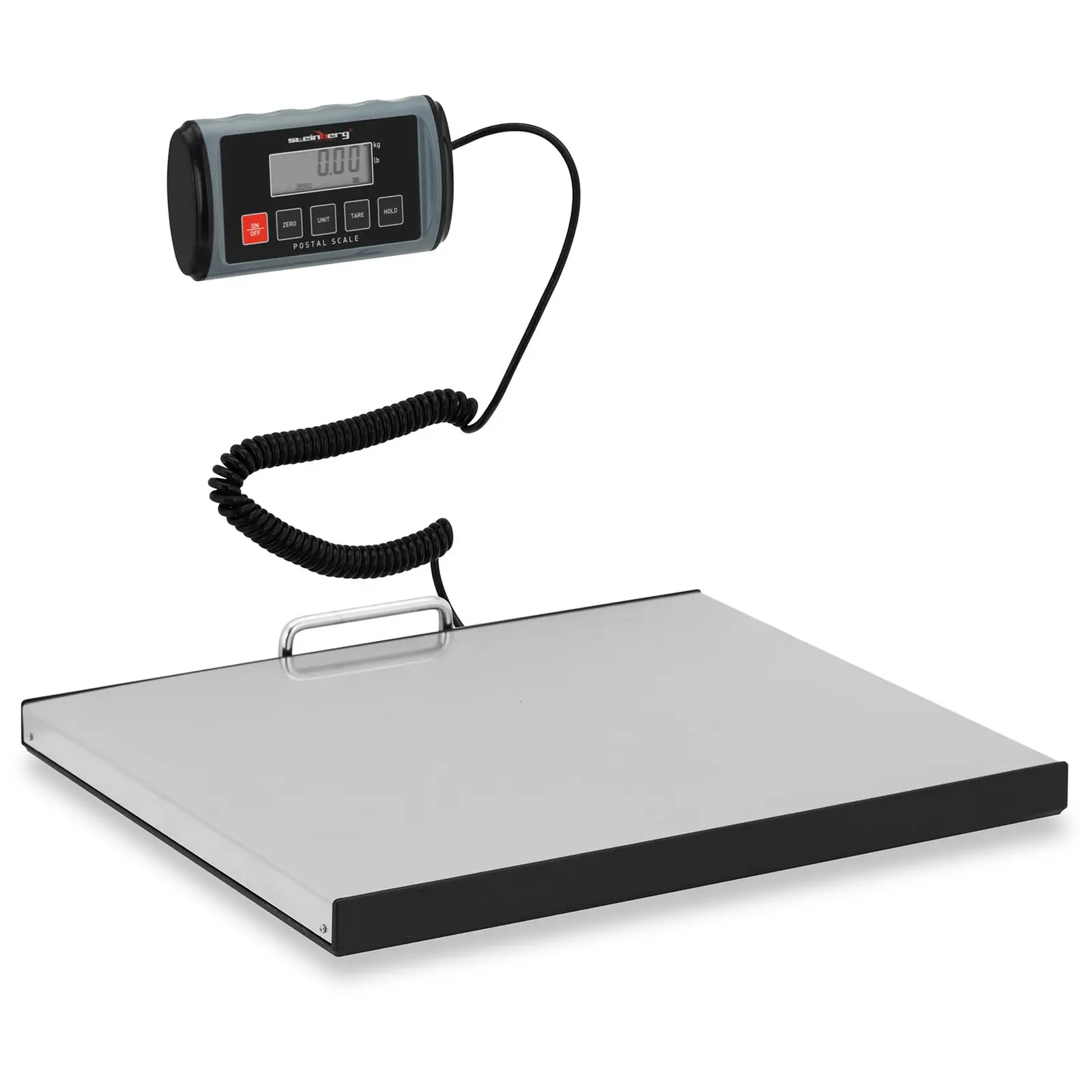 Parcel Scales - 100 kg / 0.05 kg - 35.5 x 40.5 cm - external LCD