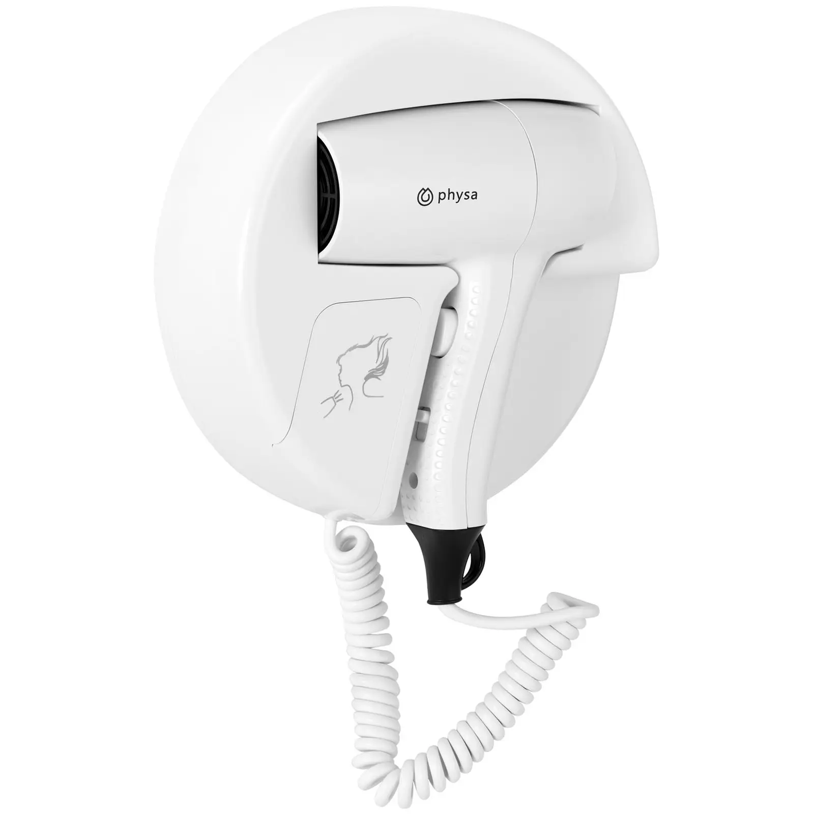 Wall-Mounted Hair Dryer - 1200 W 
