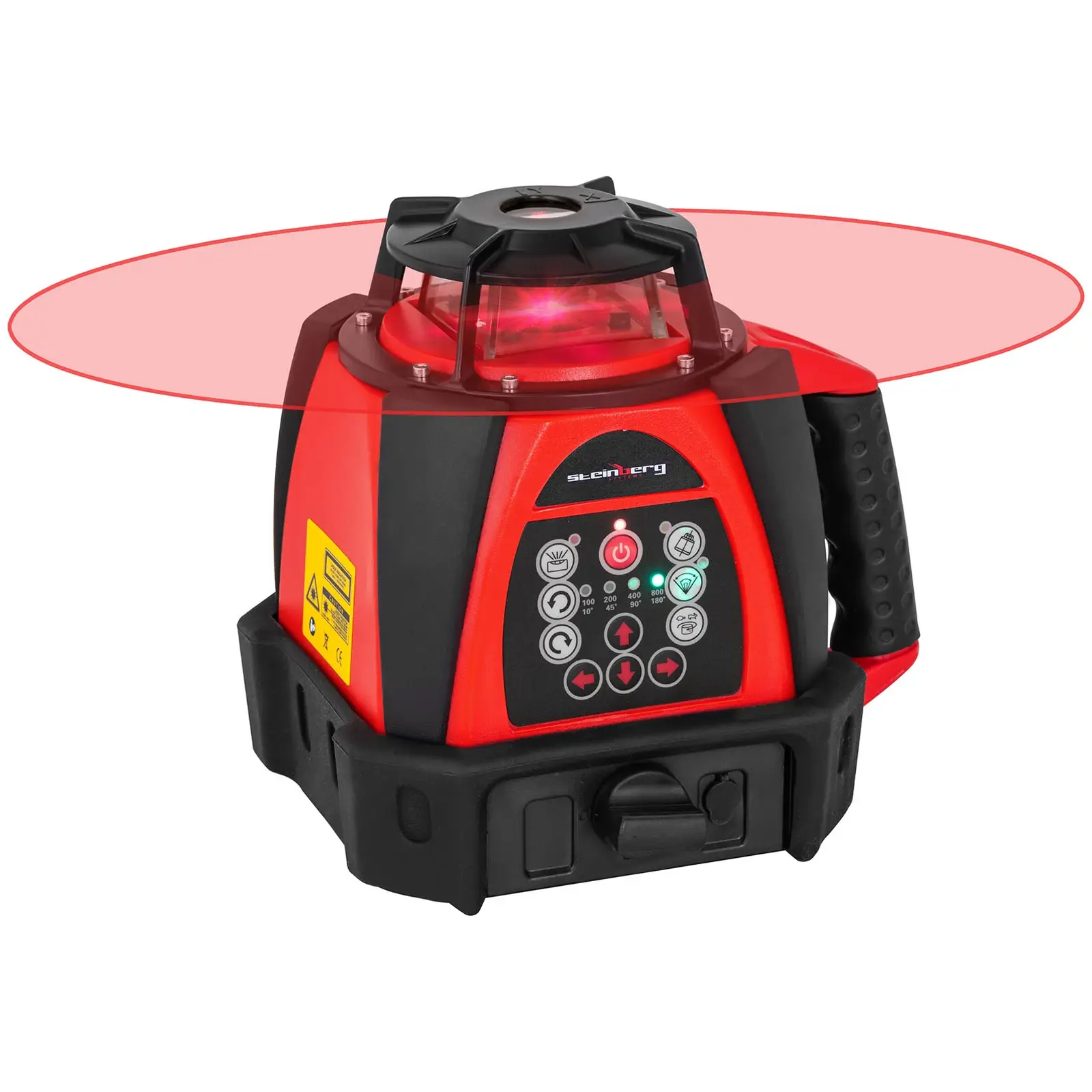 Rotary Laser Level - red - Ø 500 m - self-levelling