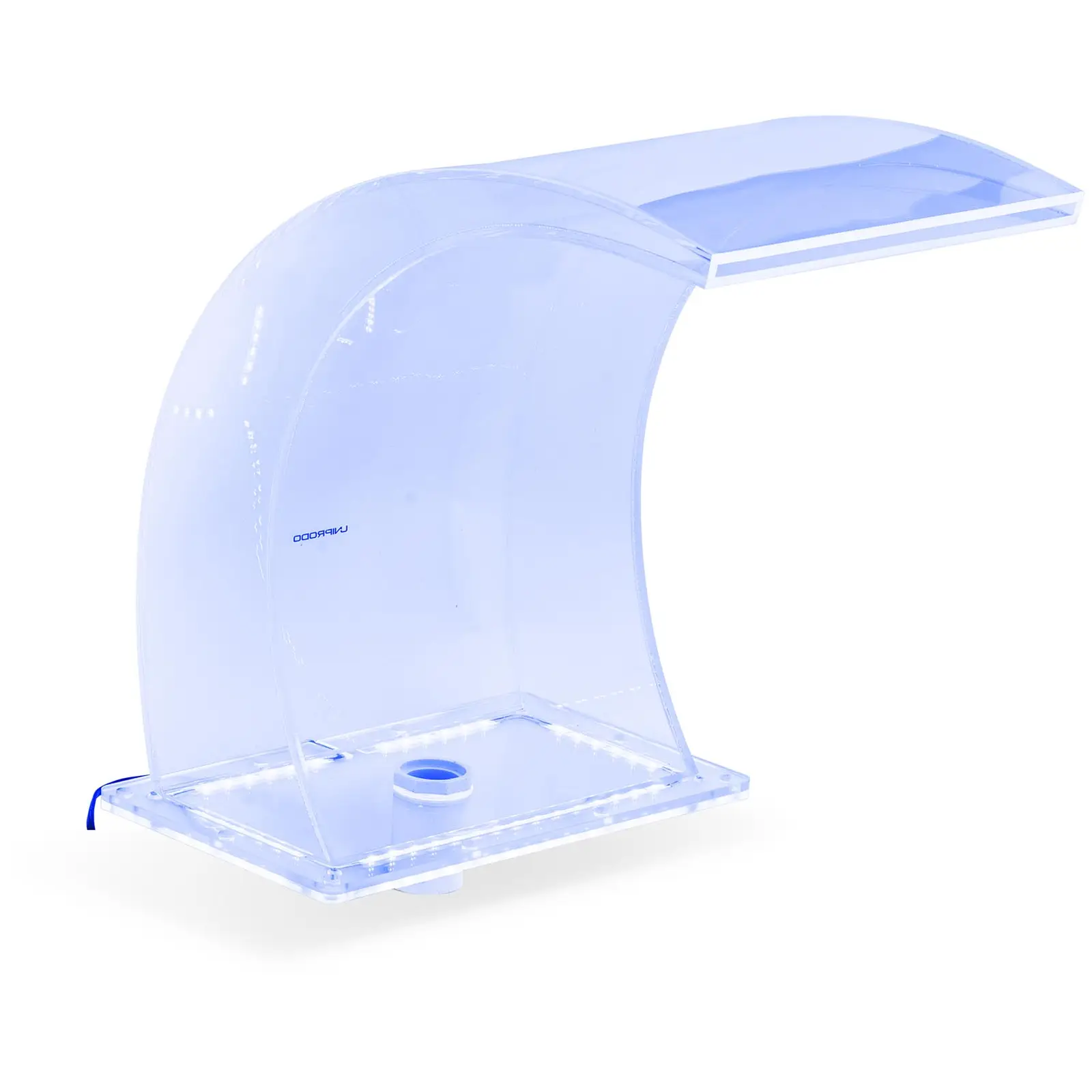 Surge shower - 33 cm - LED lighting - Blue / White