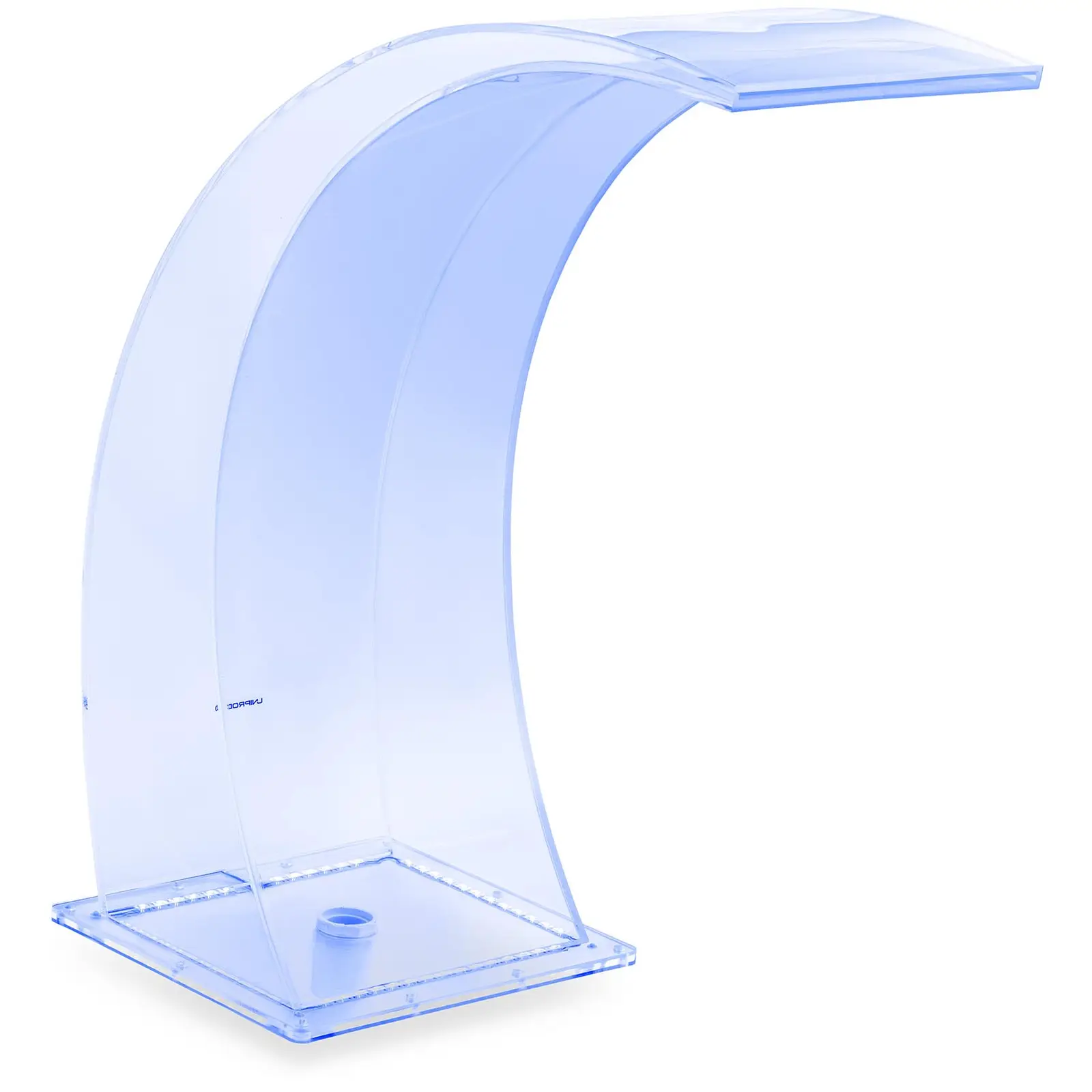 Surge shower - 35 cm - LED lighting - Blue / White