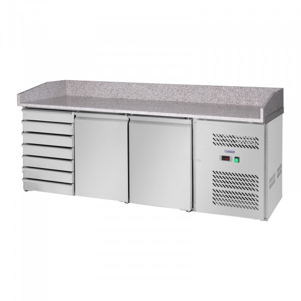 Cooling Table - 580 L - Granite Counter - 2 Doors