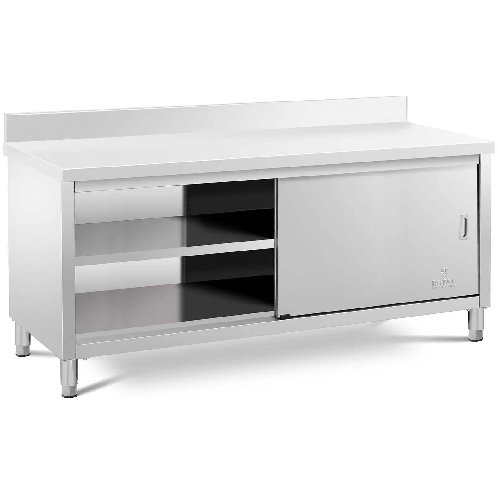 Work Cabinet - upstand - 200 x 70 cm - 600 kg load capacity