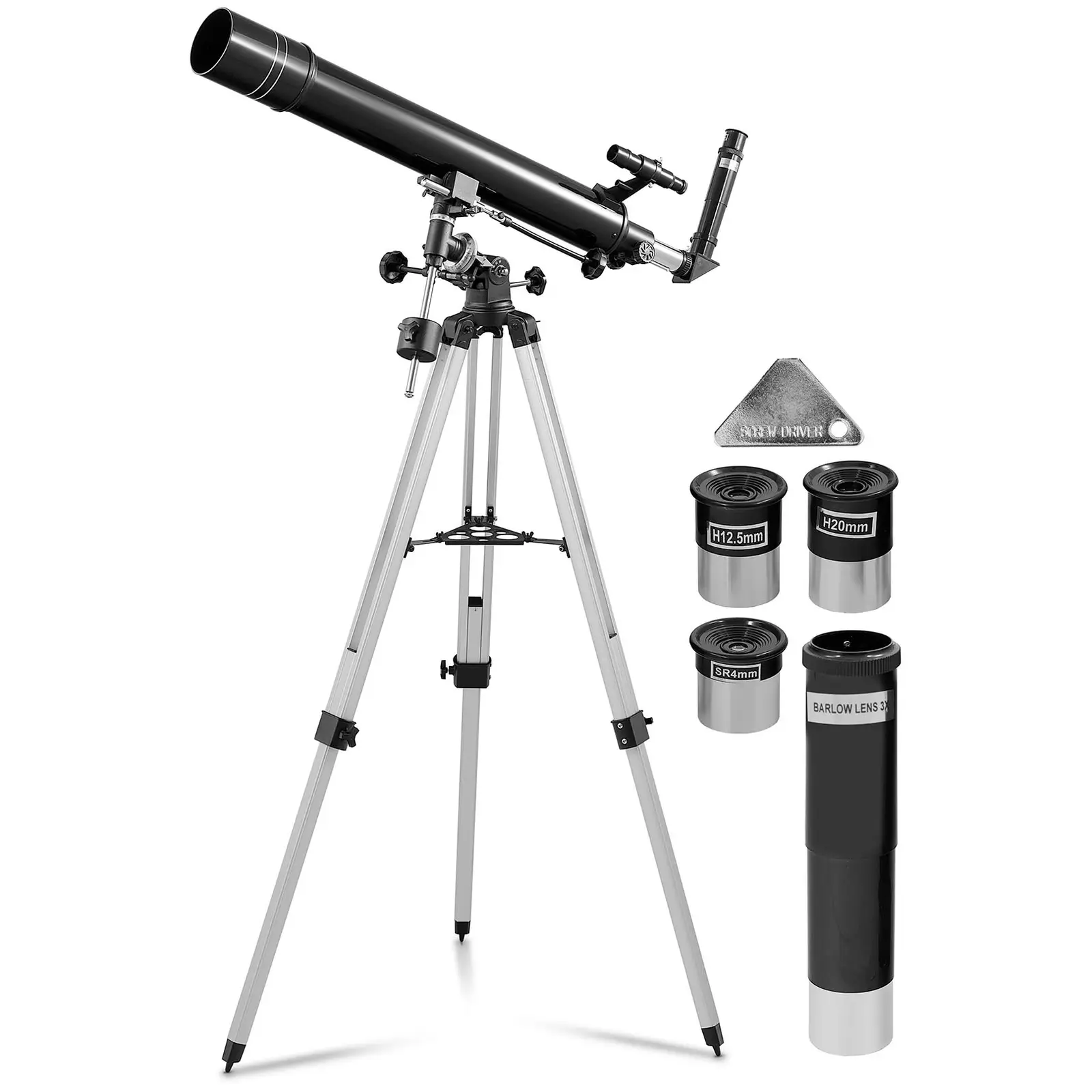 Factory second Telescope - Ø 80 mm - 900 mm - Tripod stand