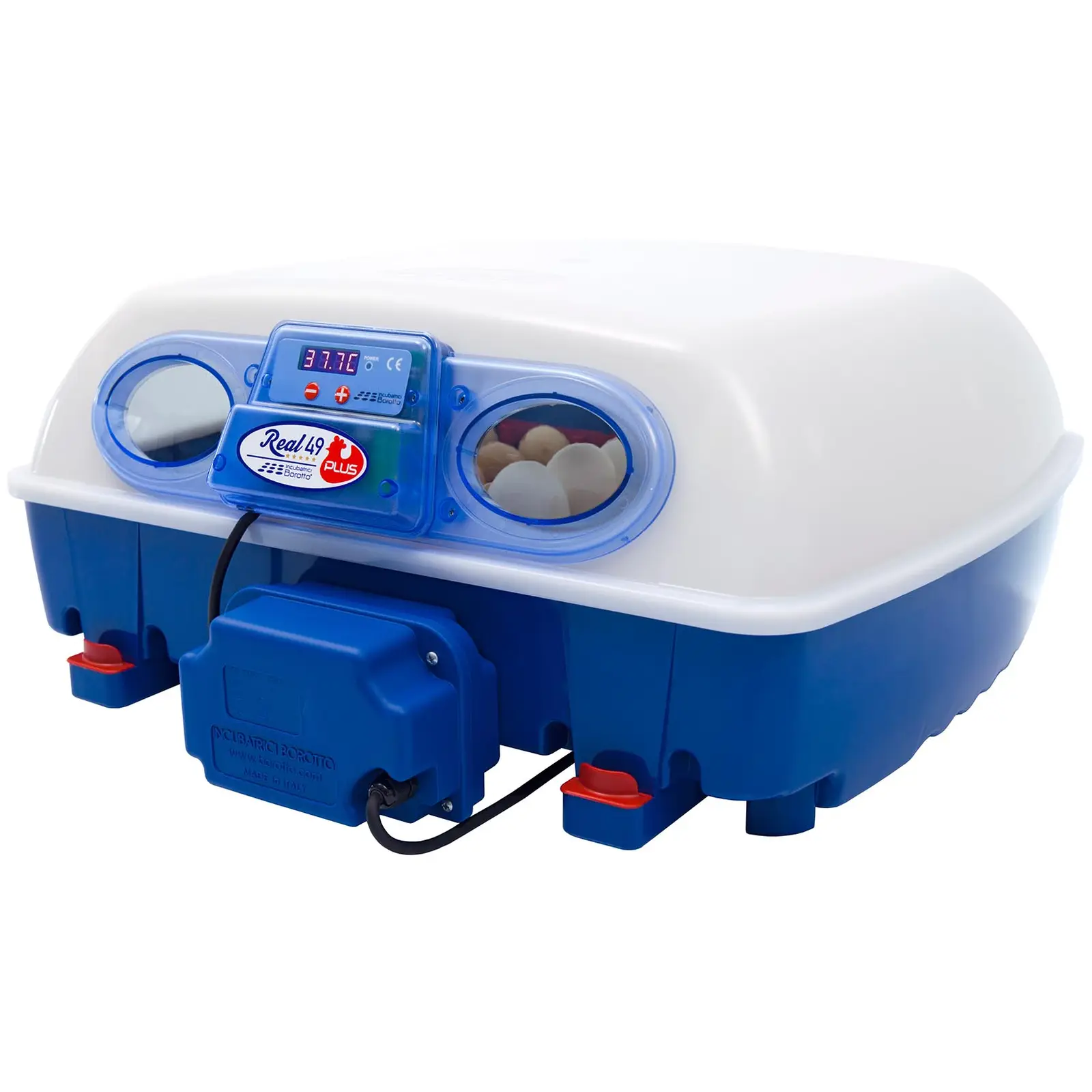 Incubator - 49 eggs - fully automatic - antimicrobial biomaster protection