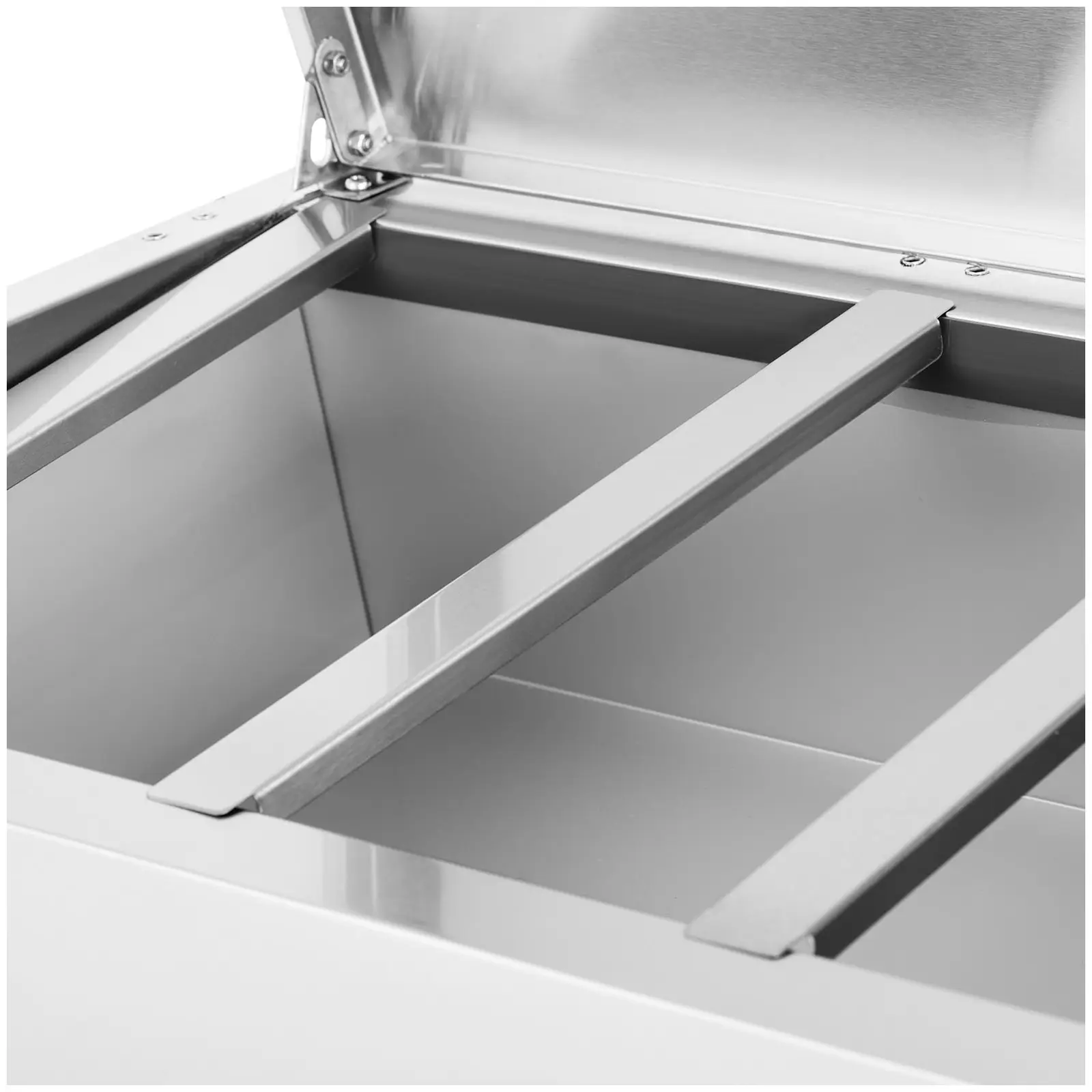 Countertop Refrigerated Display Case - 150 x 39 cm - 6 GN 1/3 Containers