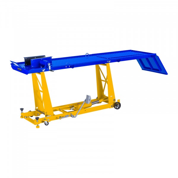 Motorcycle Lift - 450 kg - 220 x 68 cm - Front Wheel Clamp