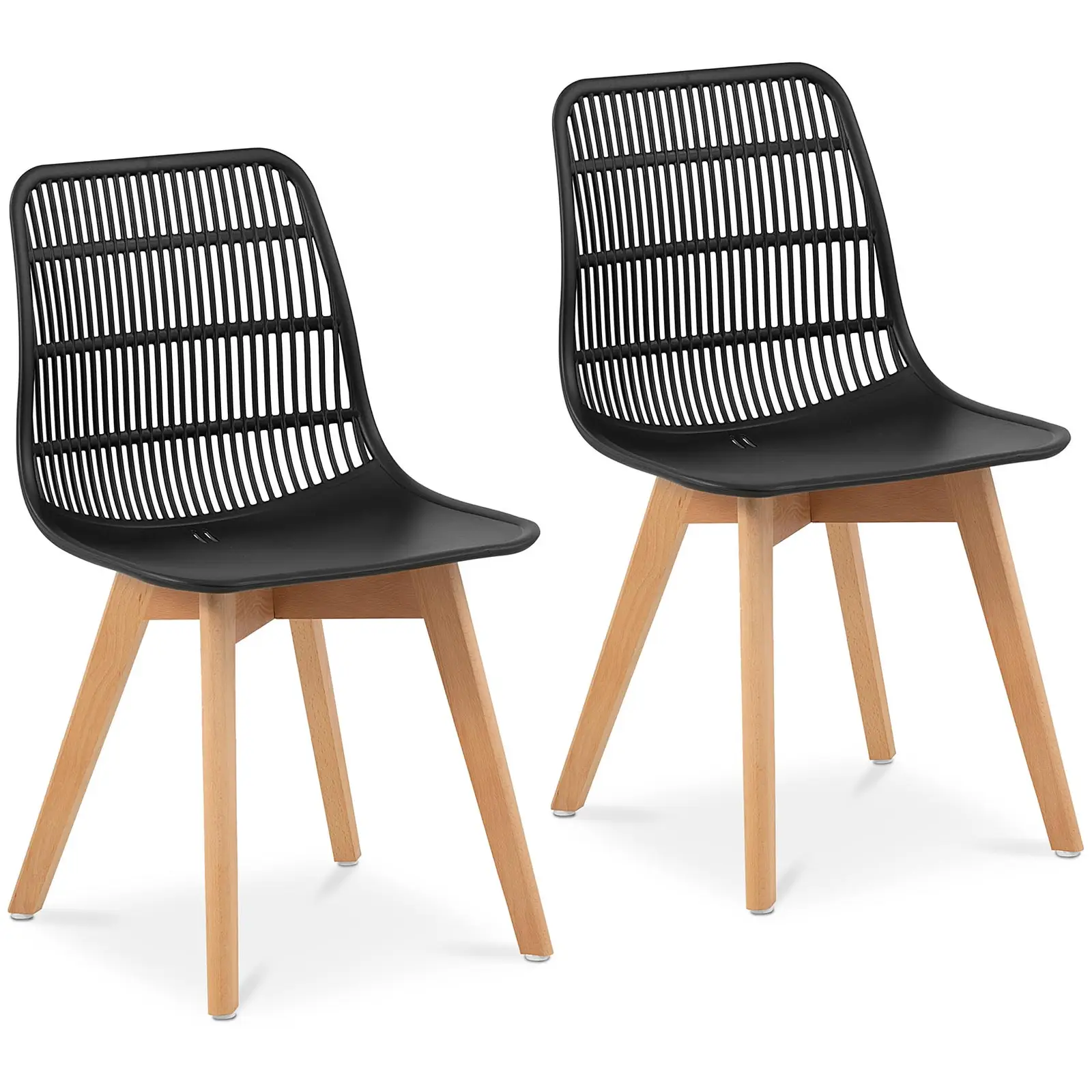 Chair - set of 2 - up to 150 kg - seat area 460x460x450 mm - {{colour_34_old_temp}}