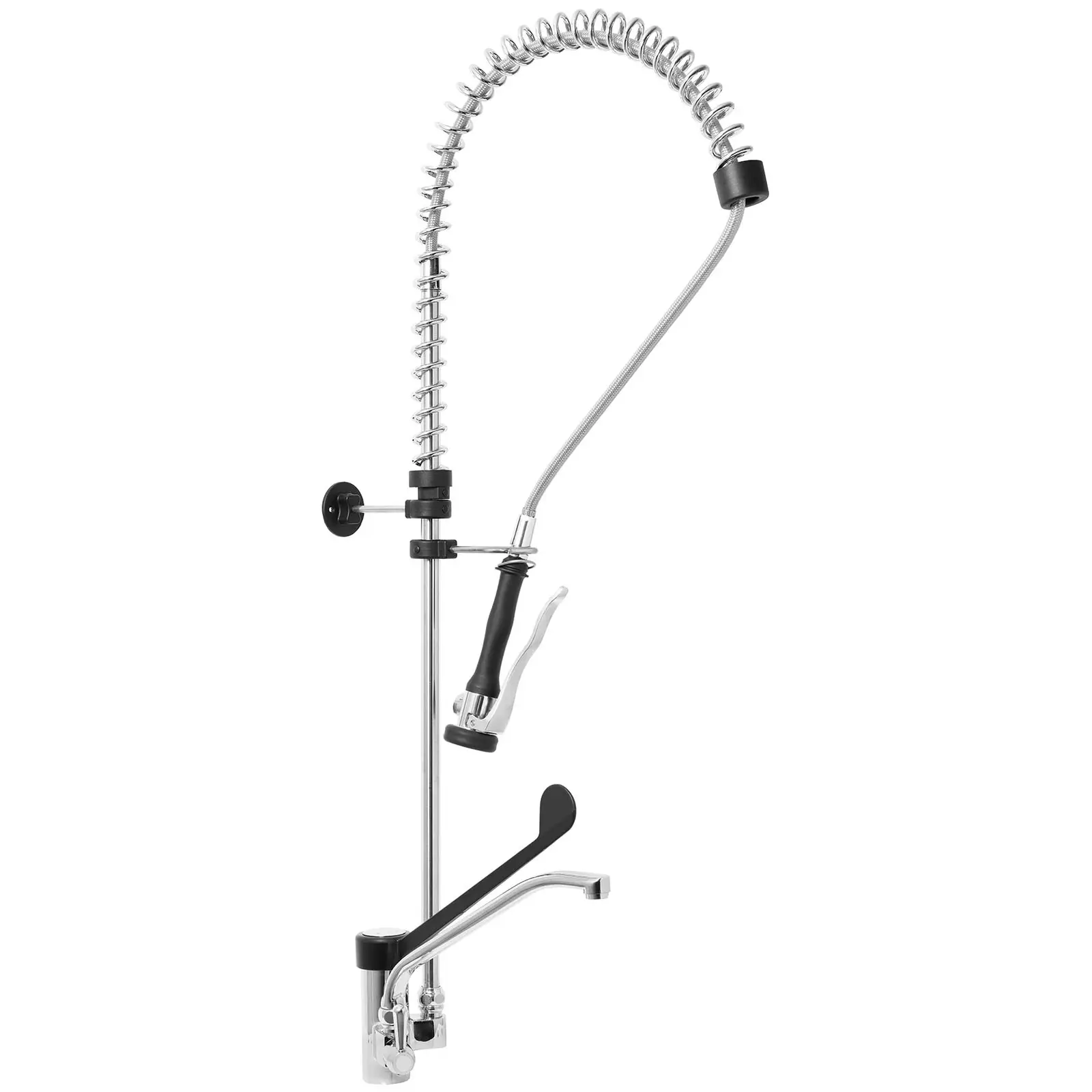 Pre-rinse Faucet - water hose 1000 mm - tap 255 mm - clinic handle