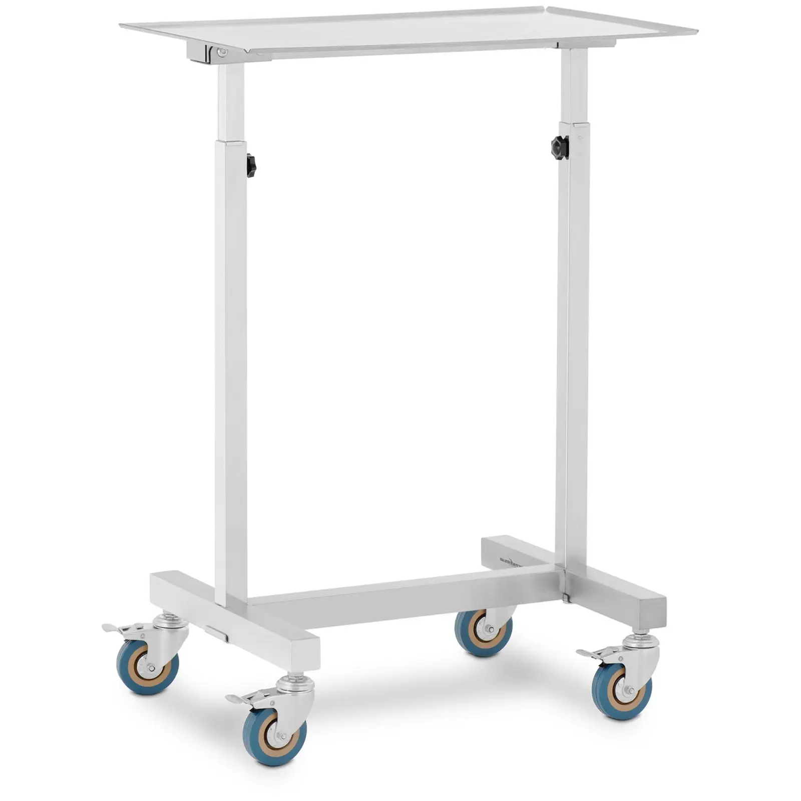 Instrument Trolley - mobile - 60 x 40 mm - height adjustable - stainless steel / rubber